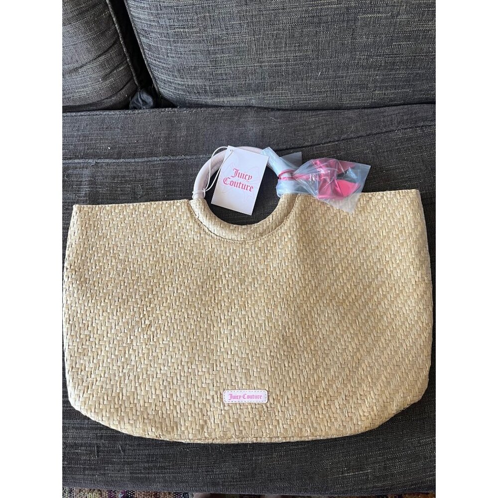 NWT JUICY COUTURE Straw Bag